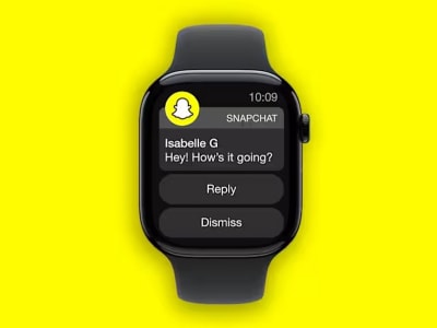 Snapchat Luncurkan Aplikasi Apple Watch untuk Balas Pesan Tanpa Kirim Foto