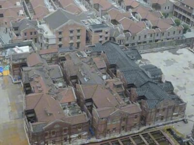 Inovasi Robotik Angkat Bangunan Bersejarah di Shanghai Demi Pembangunan Bawah Tanah