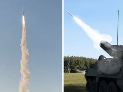 Raytheon dan Northrop Grumman Uji Motor Roket Padat Canggih untuk Misil Jarak Pendek