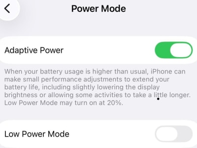 Apple Perkenalkan Adaptive Power di iOS 26 untuk Memperpanjang Daya Baterai