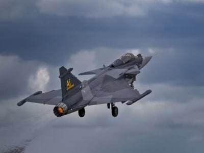 Pesawat Tempur Saab Gripen E Sukses Terbang Bersama Pilot AI Otonom