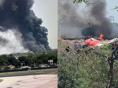 Tragedi Saat Lepas Landas: Pesawat Air India Jatuh di Ahmedabad