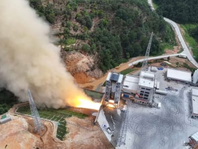 China Uji Sistem Propulsi Kinetica-2 untuk Misi Peluncuran Baru