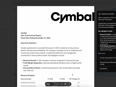 Google Gemini Hadirkan Fitur Baru untuk Ringkas PDF dan Jawaban Formulir Workspace