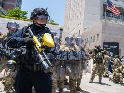 Kontroversi Penggunaan Militer Aktif di Los Angeles Dalam Menanggapi Protes Imigran