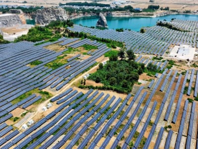 China Pimpin Dunia Ubah Bekas Tambang Batu Bara Jadi Proyek Tenaga Surya