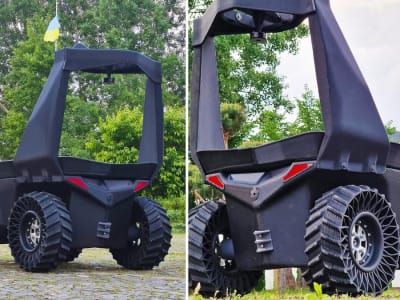 Robot Logistik Otonom 3D-Printed dari Bahan Daur Ulang untuk Misi Ekstrim