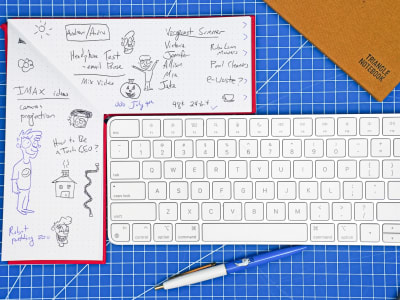 Eksperimen Kreatif dengan Notebook Unik Triangle dan Sidekick untuk Meningkatkan Doodle