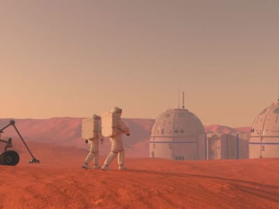 Teknologi Lichen Sintetis: Membangun Rumah Mars Secara Mandiri Tanpa Bantuan Manusia