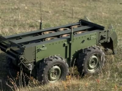 Ukraina Resmi Gunakan Robot Dodger Untuk Perang Modern dan Logistik Aman