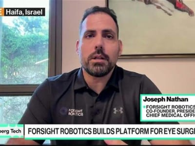 ForSight Robotics Kumpulkan 125 Juta Dollar untuk Robot Bedah Mata