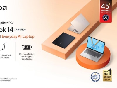 ASUS Vivobook 14 M1407KA: Laptop AI Terjangkau dan Bertenaga untuk Produktivitas Harian