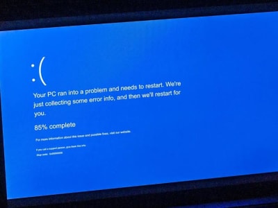 Microsoft Ganti Warna BSOD: Dari Layar Biru Jadi Layar Hitam di Windows 11