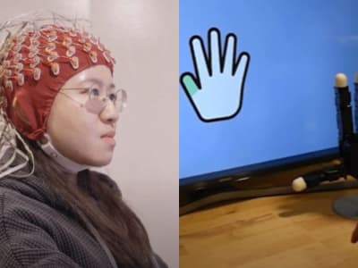Terobosan BCI Noninvasif: Kontrol Real-Time Tangan Robotik dengan Pikiran