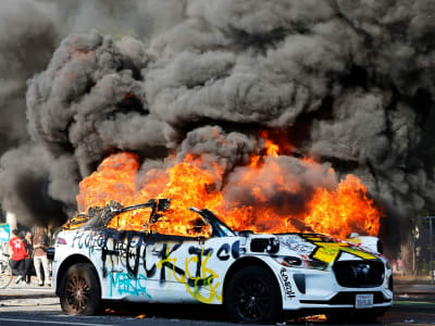 Kontroversi Rekaman Waymo di Tengah Kerusuhan Protes Imigrasi di AS