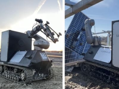 Robot LUMI Tingkatkan Kecepatan dan Keselamatan Instalasi Panel Surya di Australia
