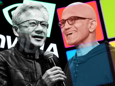 Microsoft dan Nvidia Menuju Valuasi Rp 65.78 quadriliun ($4 Triliun) , Tantangan Besar di Depan