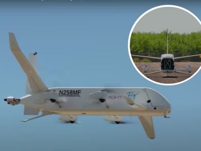 Demonstrasi Penerbangan Otonom eVTOL untuk Revolusi Pengiriman Kargo Militer