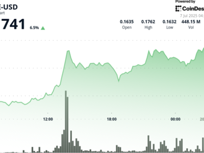 Elon Musk Luncurkan America Party, Harga Dogecoin Naik 5% Didukung Whale Wallet