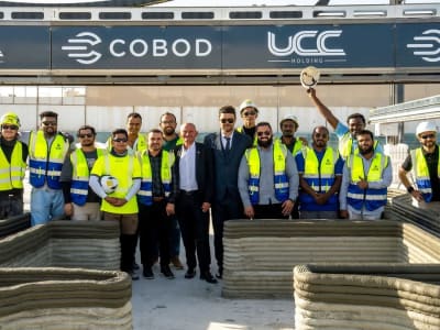 Qatar Cetak Dua Sekolah Terbesar Dunia dengan Printer 3D Raksasa di Gurun