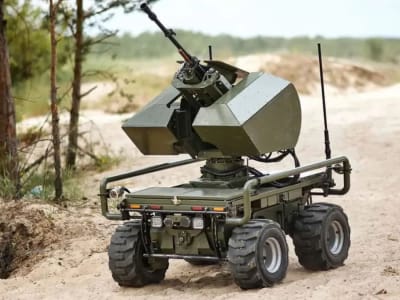 Ukraina Lakukan Serangan Perdana Dunia dengan Robot dan Drone Tanpa Tentara