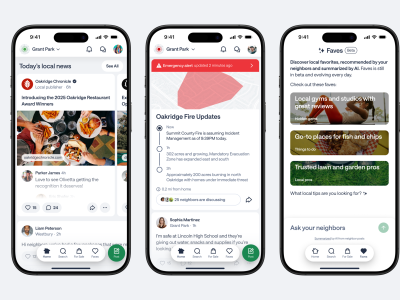 Nextdoor Perbarui Fitur dan Kerjasama untuk Jadi Sumber Informasi Lokal Terpercaya