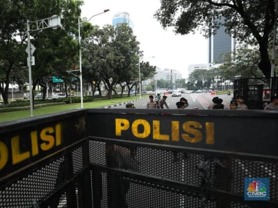 Pengemudi Ojek Online Demo Tolak Status Pekerja dan Tuntut Payung Hukum