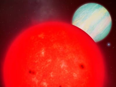 Planet Gas Raksasa Mengorbit Bintang Kecil: Tantangan untuk Teori Planet