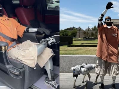 Robot Humanoid 'Uncle Bot' di China Jadi Viral Karena Gaya dan Gerakannya yang Unik