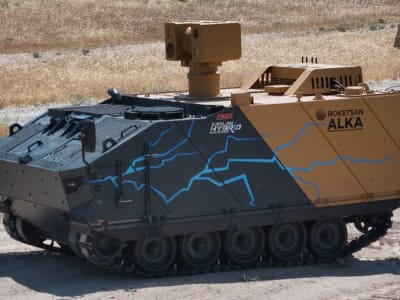 ALKA-KAPLAN: Kendaraan Hybrid Turki dengan Senjata Laser Lawan Drone Modern