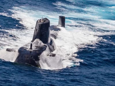 Royal Navy Uji Peluncuran Drone Bawah Laut dari Kapal Selam Nuklir