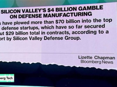 Investor Silicon Valley Dorong Kebangkitan Industri Pertahanan AS Lewat Startup