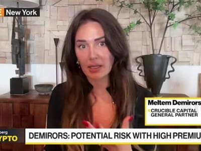 Meltem Demirors Prediksi 100 Perusahaan Jadi Crypto Treasury Bulan Depan