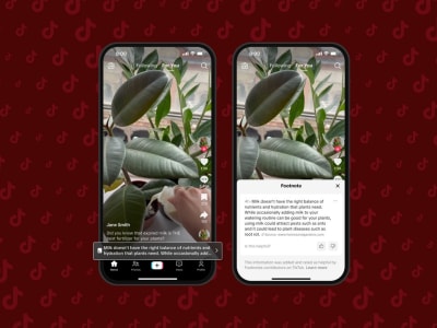 TikTok Luncurkan Footnotes, Fitur Faktual Berbasis Komunitas untuk Video