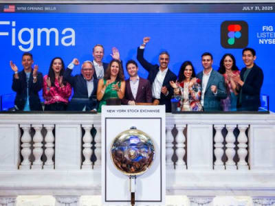 Saham Figma Melejit Drastis di Hari Perdana Perdagangan di NYSE
