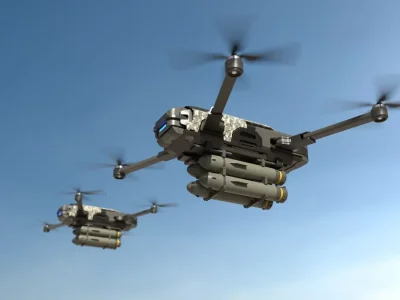 Teknologi Booster Roket Buat Drone Tempur Lebih Sulit Ditembak