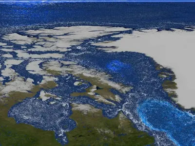 Pencairan Es Greenland Dorong Ledakan Fitoplankton di Laut Arktik