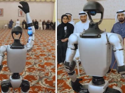 Dubai Tampilkan Robot Humanoid Canggih Unitree G1 dan REEM Tunjuang Masa Depan AI