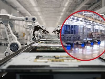 Guozi Robotics Otomatisasi Produksi Excavator TZ Group dengan Robot Pintar