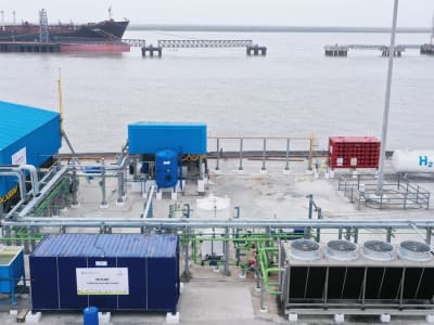 China Membangun Turbin 30MW 100% Hidrogen Terintegrasi Energi Terbarukan