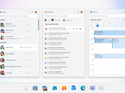 Microsoft Rilis Aplikasi Taskbar Microsoft 365 untuk Akses Cepat di Windows 11