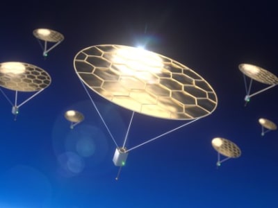 Perangkat Terbang Ultralight Menerbangkan Sensor di Lapisan Atas Atmosfer dengan Cahaya Matahari