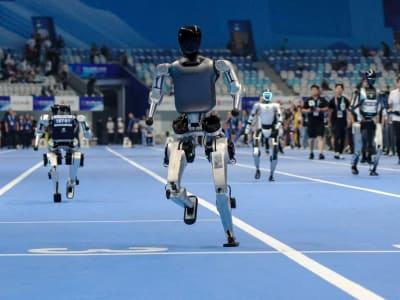 China Gelar World Humanoid Robot Games, Wujudkan Robot Bersaing di Lapangan Olahraga