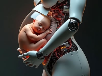 Robot Humanoid dengan Rahim Buatan Siap Hadir untuk Alternatif Kehamilan