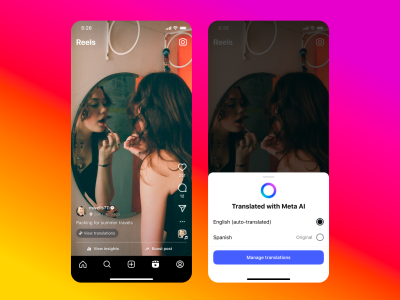 Meta Luncurkan Fitur AI Terjemahan dan Dubbing Otomatis di Facebook dan Instagram