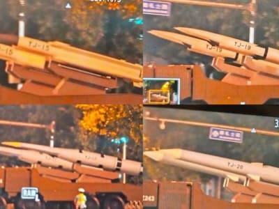 China Pamerkan Rudal Hipersonik dan Peralatan Militer Canggih di Parade Terbesar