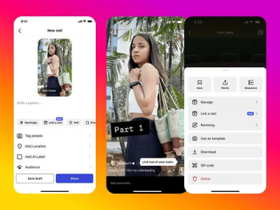 Instagram Hadirkan Fitur Baru untuk Hubungkan Video Reels Menjadi Seri Berkelanjutan