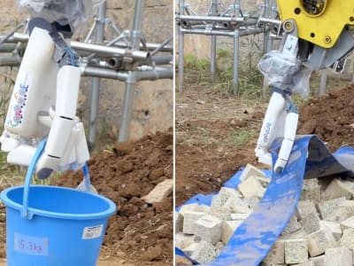 Robot Tangan Raksasa dengan AI untuk Penanganan Bencana Lebih Aman dan Cepat