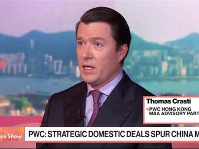 Nilai Transaksi M&A China Naik 45% Didukung Sentimen Pasar yang Membaik