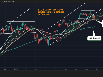 Bitcoin Terpuruk di Bawah Moving Average Utama, Risiko Penurunan Lebih Dalam Meningkat